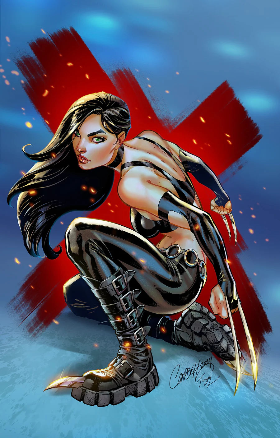 LAURA KINNEY WOLVERINE #1 LOBOS VARIANT