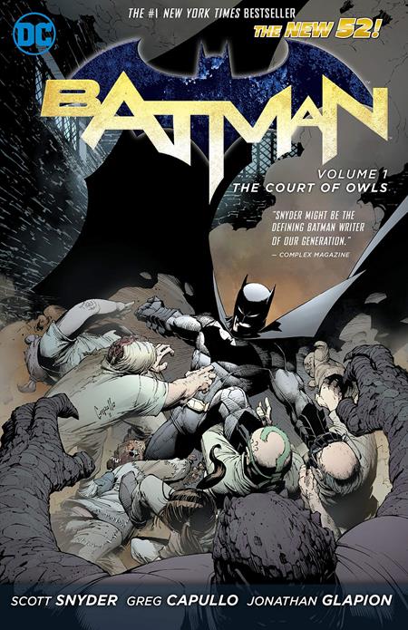 BATMAN 1 NEW 52 TRADE PAPERBACK COURT OF THE OWLS