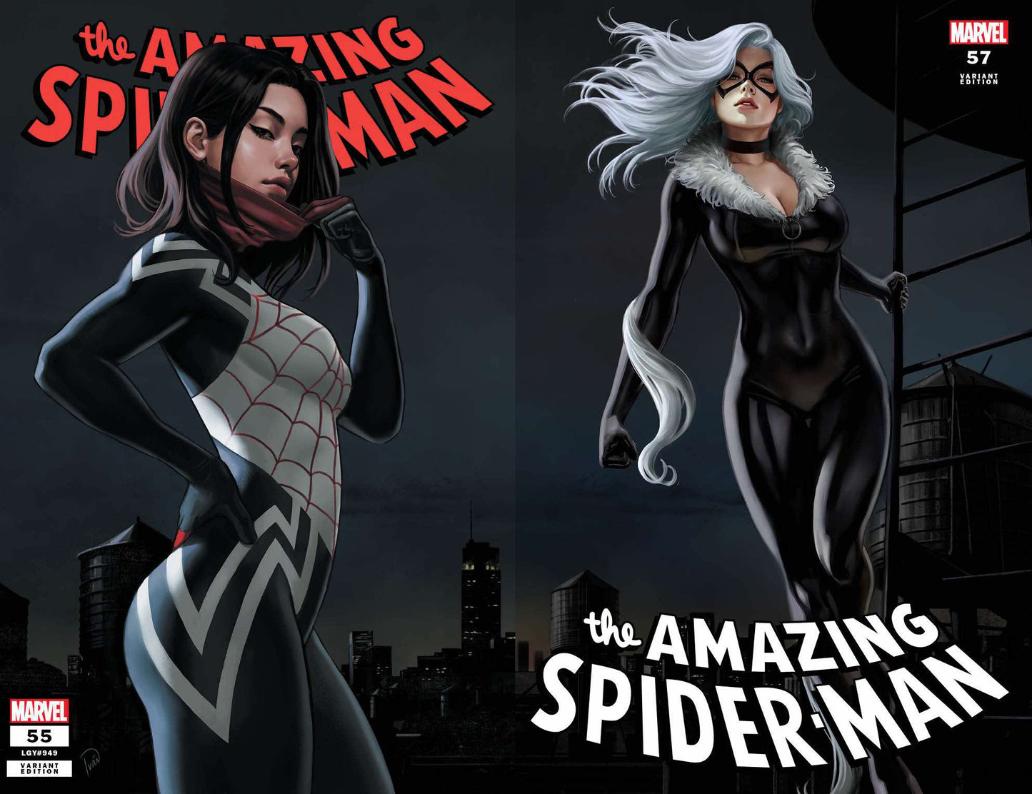 AMAZING SPIDER-MAN 55 & 57 IVAN TALAVERA VARIANTS