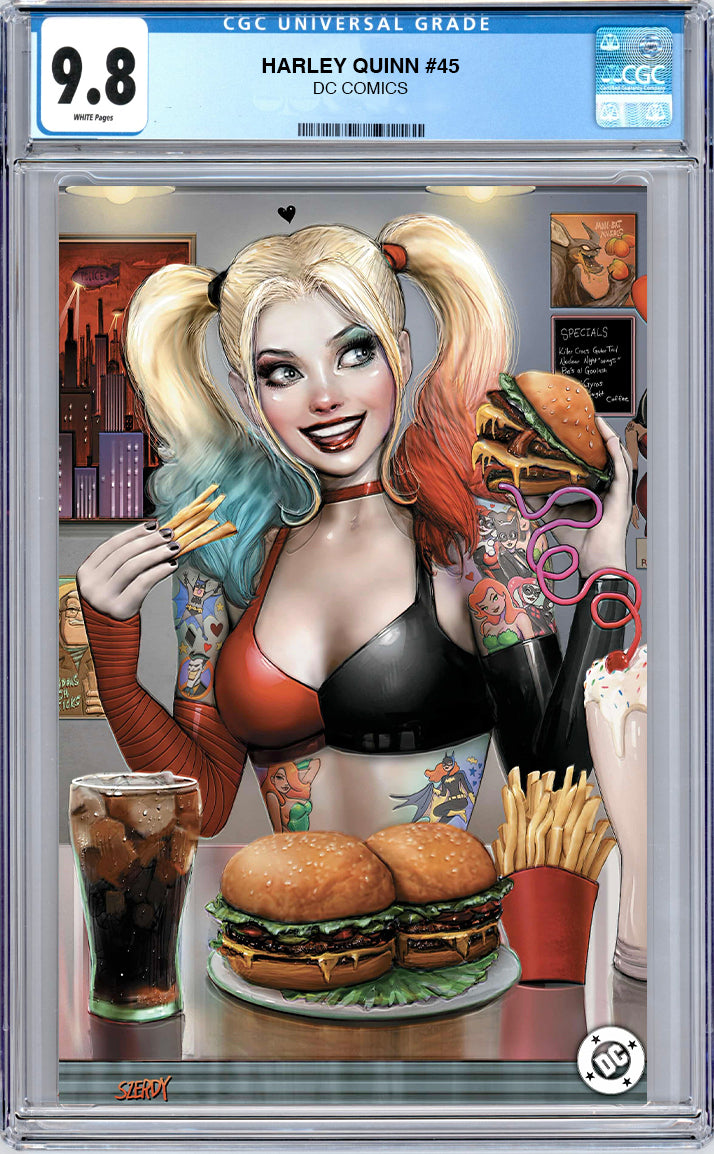 POISON IVY 27 AND HARLEY QUINN 45 CONNECTING DINER SZERDY VARIANTS