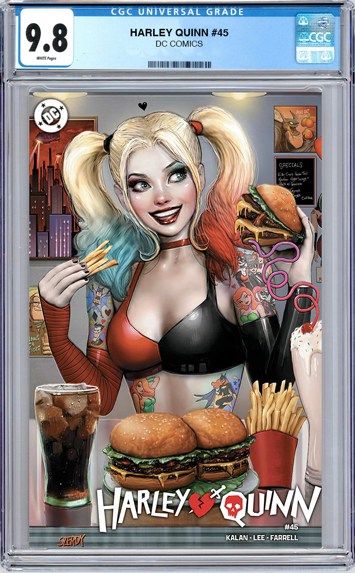 POISON IVY 27 AND HARLEY QUINN 45 CONNECTING DINER SZERDY VARIANTS