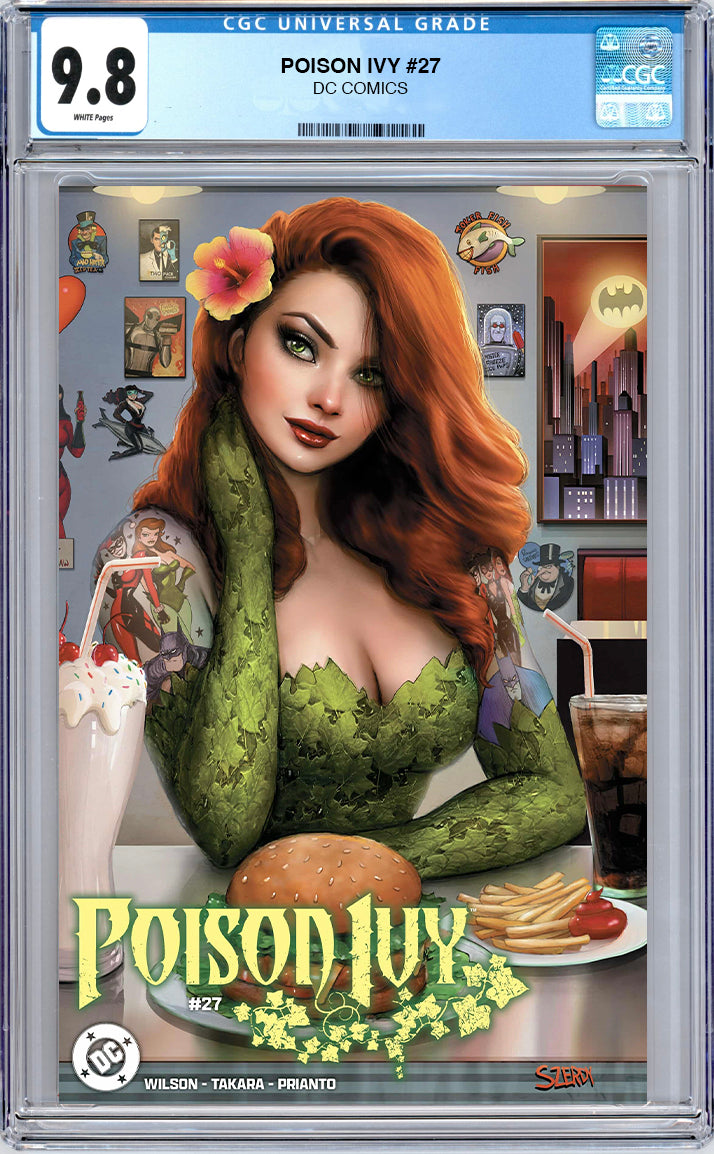 POISON IVY 27 AND HARLEY QUINN 45 CONNECTING DINER SZERDY VARIANTS